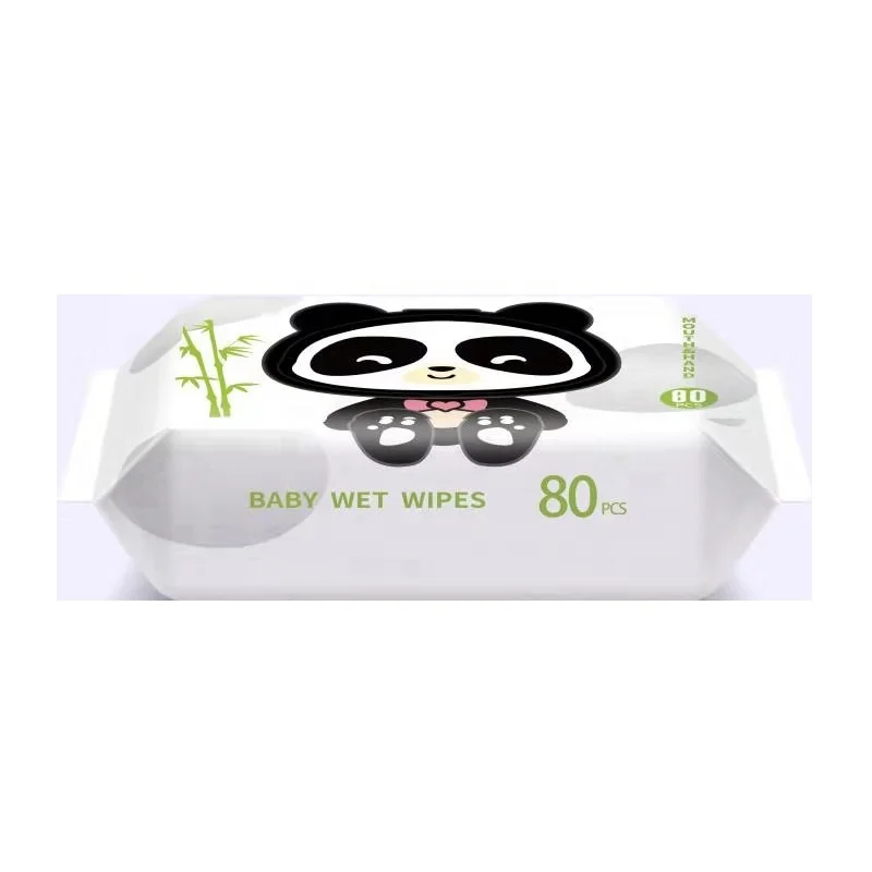 BaoJia bamboo wipes biodegradable for baby skin care biodegradable bamboo baby wipes Feature Eco Material
