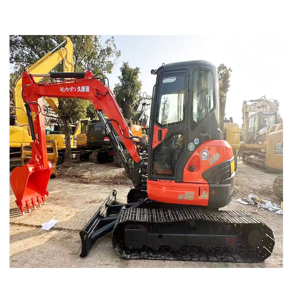 Used Kubota U35 U55 Mini Excavator