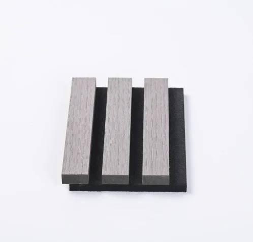 Modern Design Wood Wall Slat Acoustic Panels Waterproof Fireproof Moisture-Proof Soundproofing Panels sound proof foam
