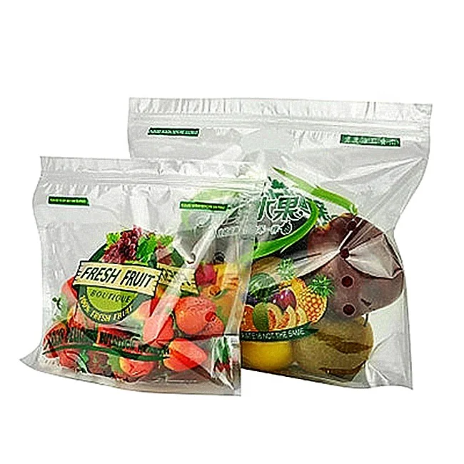 
Hot Sale cheap wholesale micro-perforated plastic vegetable bag printed fruit bag 