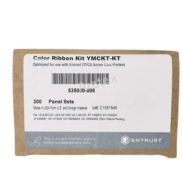 YMCKT-KT цветная лента Datacard 535000-006 для принтера карт памяти