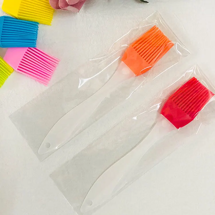 Домашние кухонные инструменты для выпечки высокотемпературная пищевая пластиковая ручка силиконовая щетка масла