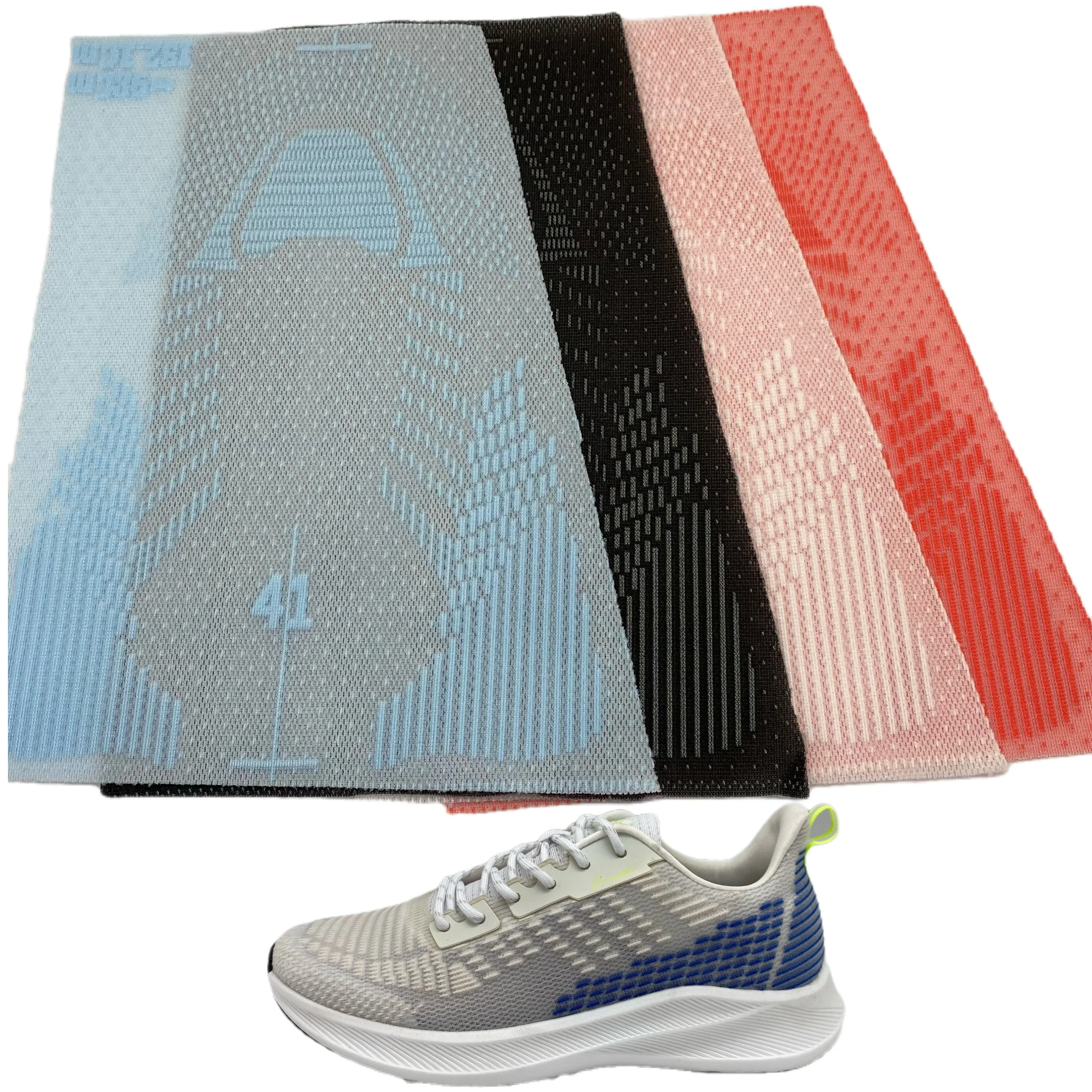 Дешевая, легкая, удобная, дышащая, подходит для всех сезонов, жаккардовая ткань, полиэстер, спортивная сетка, материал верха обуви