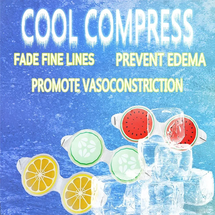 Лидер продаж многоразовые охлаждающие гелевые маски для глаз снятия стресса