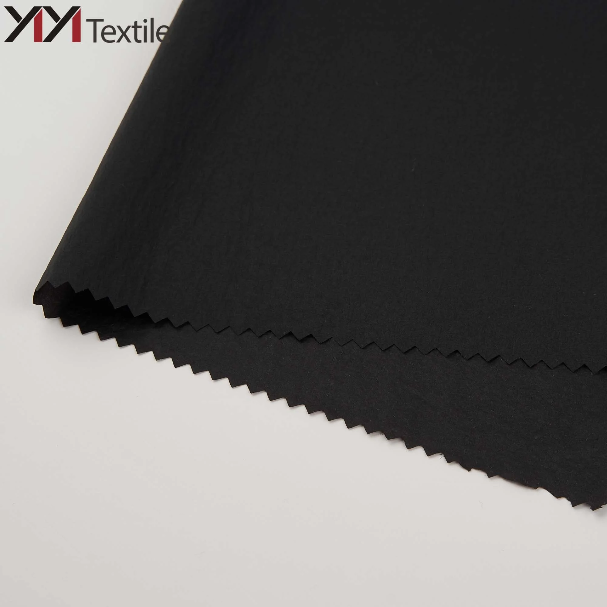 
shinny pu coating taffeta 100% nylon fabric pu coated waterproof fabric for down jacket 20d nylon fabric for jacket 