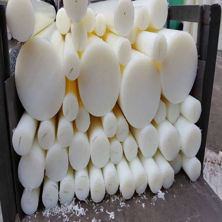 Cheap price 100% virgin material plastic rods nylon stick round bar / white cast mc nylon rod