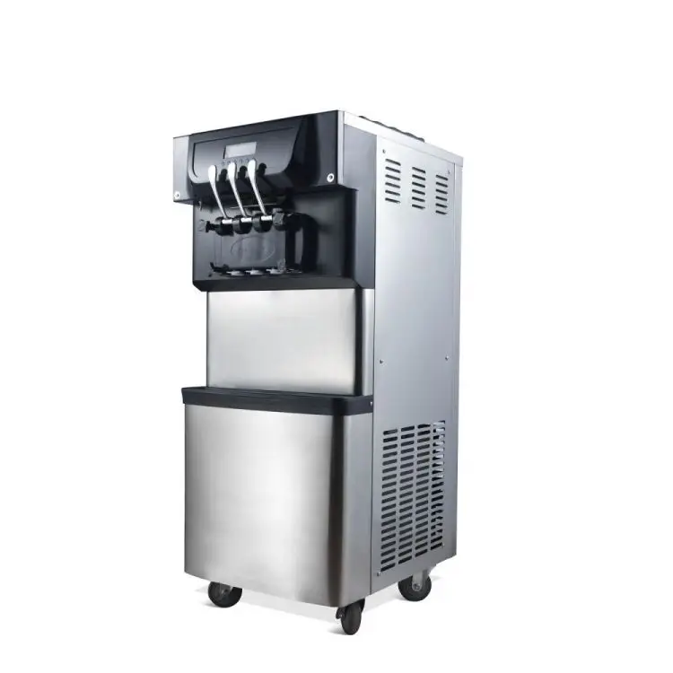 Factory Direct Sale Commercial Soft Serve Ice Cream Making Machine 3 Flavors Ice Cream Machine Manufacturer