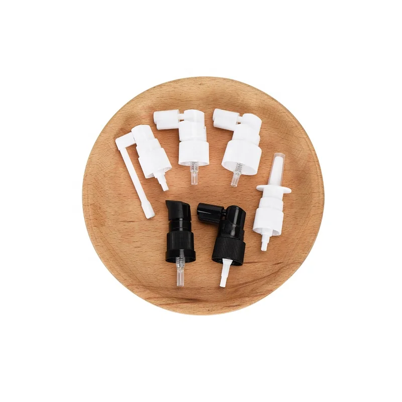 50ml high quality plastic medical spray bottle long spray nozzle oral mouth nasal sprayer bottle