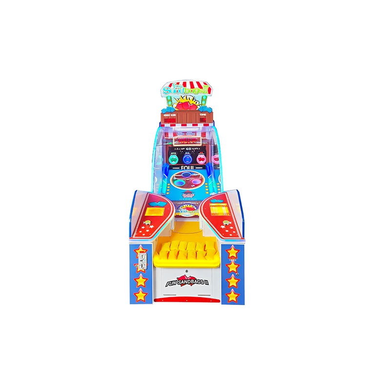 Coin style arcade indoor sports tickets sandbag throwing lottery, exchange for amusement park game machines
