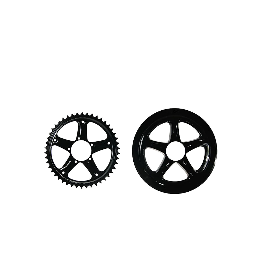 Bafang mid motor kits BBS02B 36v  500w for the e-bike 68/100/120mm with chain wheel