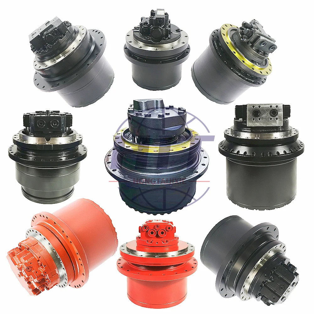 Excavator TM100 GM100 hydraulic travel motor assembly travel reduction final drive assembly