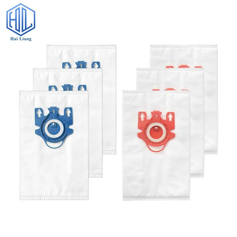 Customized Vacuum Cleaner Dust 3D Hyclean Bag  for Miele Type FJM Type GN  Vacuum Cleaner Parts