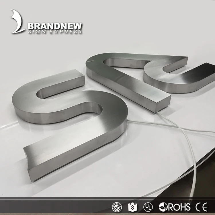  3d светодиодная вывеска из акрила на заказ светодиодные подсвечивающиеся буквы