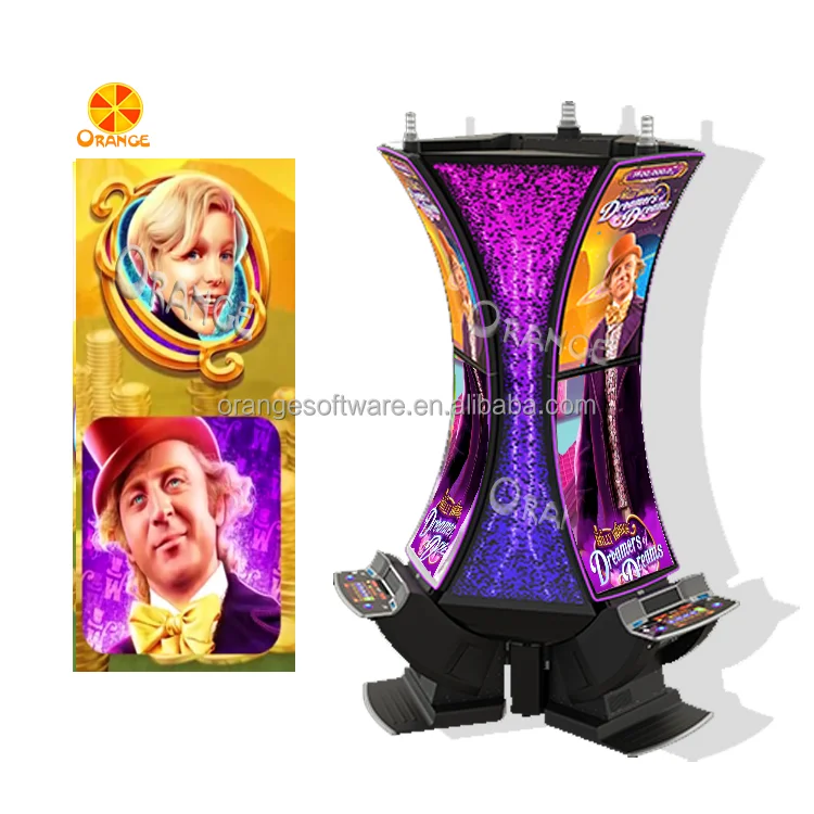Hot Selling Coin Operated Games skill board Skilled Arcade Game Vertical Screen Machine Willy Wonka Dreamers of Dreams