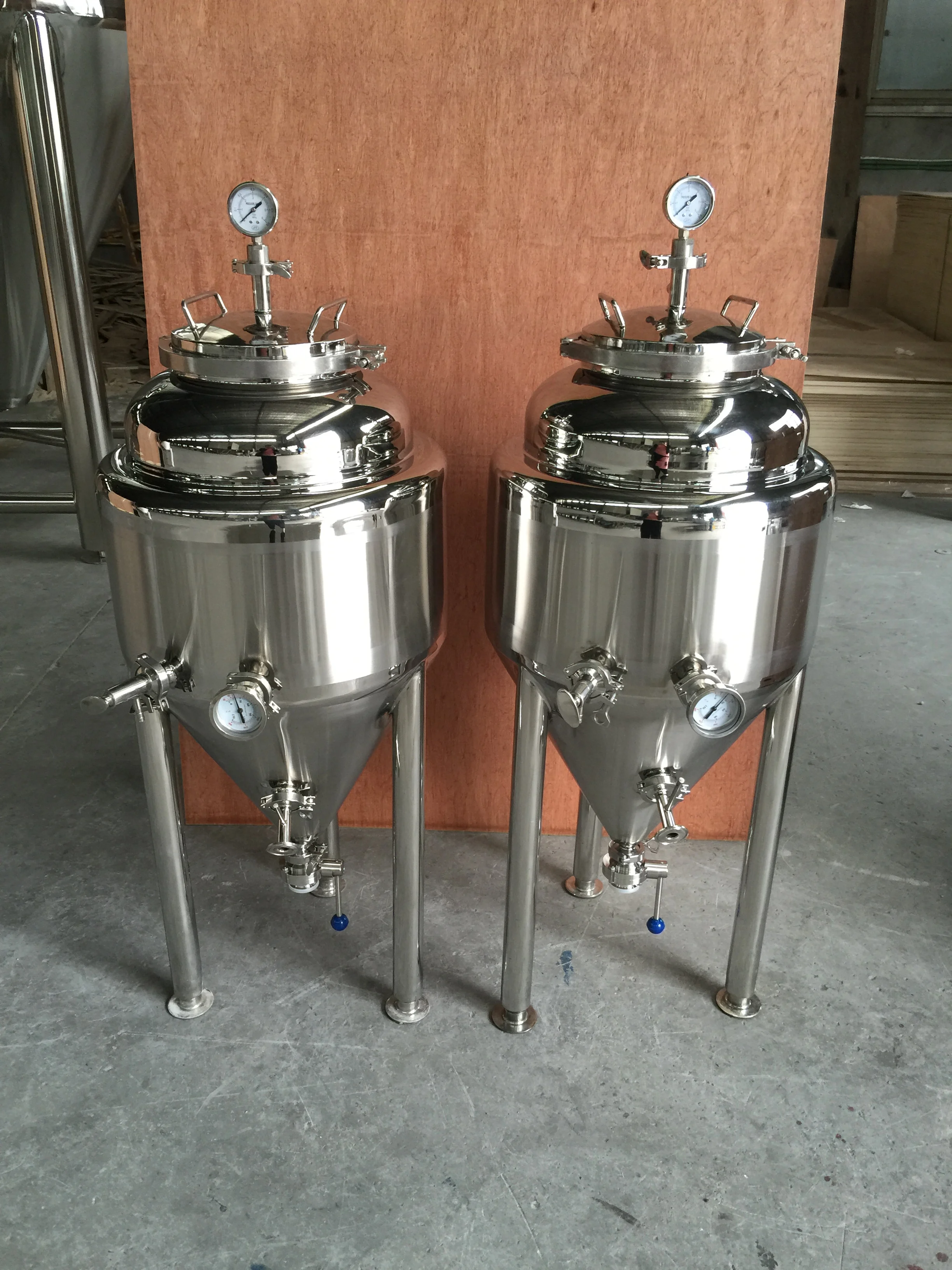 50L three layers fermenter