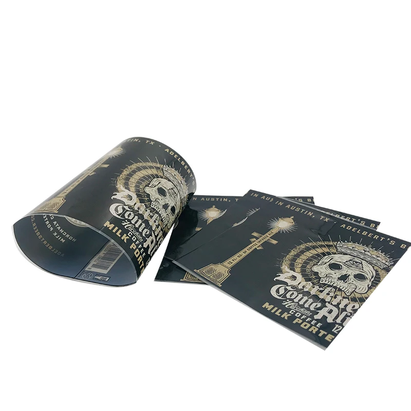 Cheap shrink label for beverage bottle custom capshrink beer