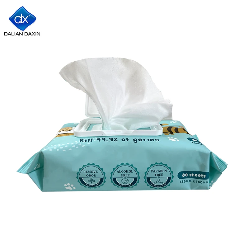 OEM Pet Cleaning Product Pet Ear Wipes Prevent Ear Mites And Clean Ears For Cats And Dogs
