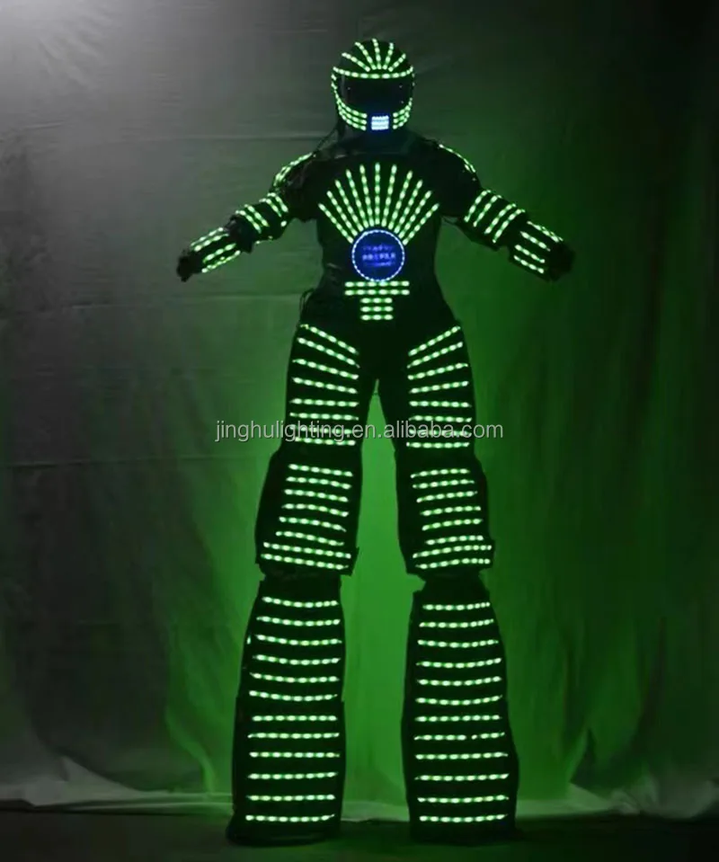 LED Stilts Walker Battery Robot Costume Hot Sale Clothing for TV Show/Event Party