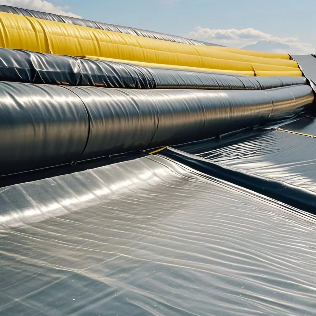 Геосинтетические гильзы из гомембраны глины 60 мил HDPE для строительства свалки