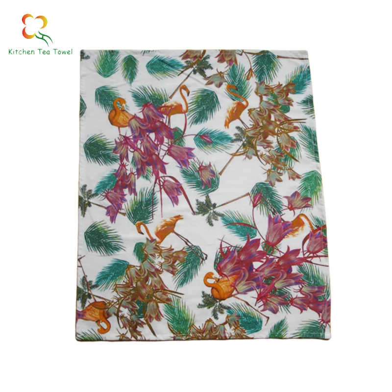 wholesale custom digital print 100% cotton wholesale cotton tea towel fabric