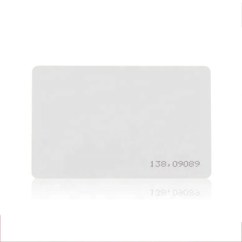 printable rewritable chip rfid MIFARE Classic 1K blank paper card