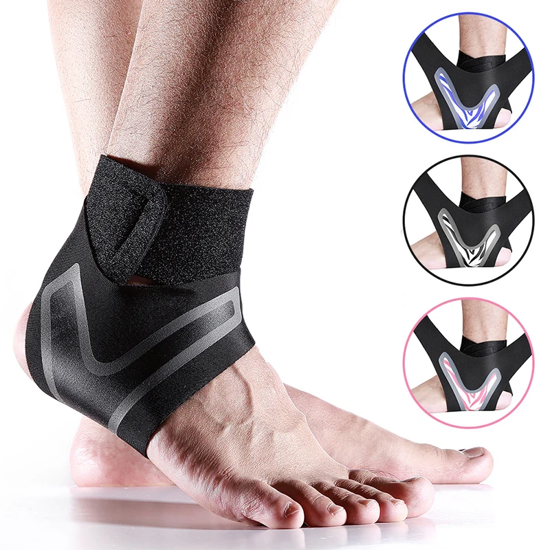 Hot Sale Adjustable Foot  Elastic Heel neoprene sport ankle support straps pain relief breathable ankle brace