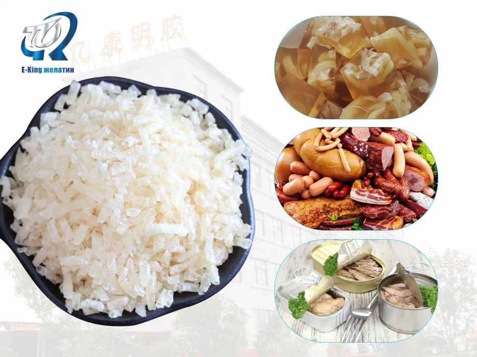 Edible grade animal protein gelatin powder beef collagen for meat and sausage