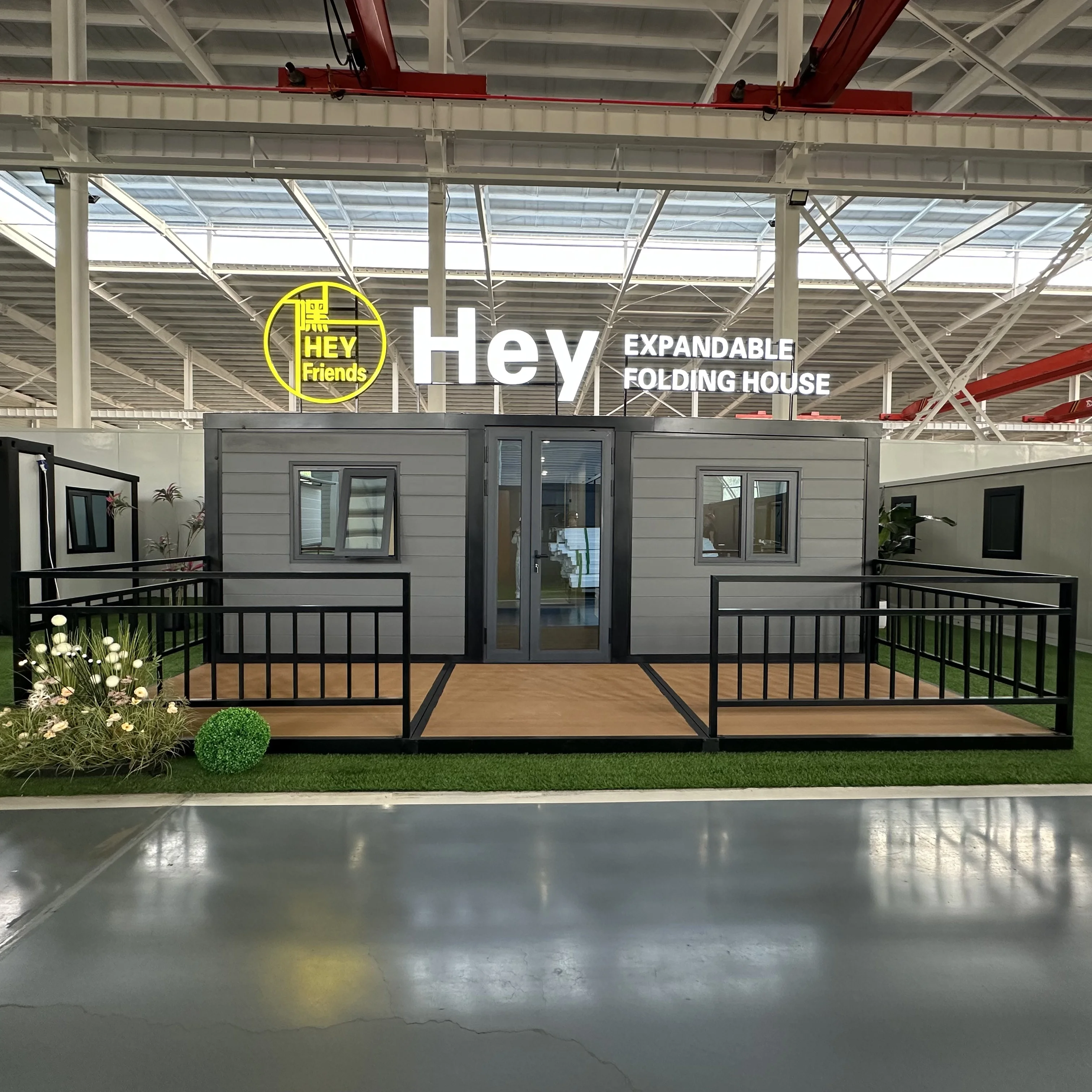 New 20ft Foldable & Extendable Prefab Steel Container House Sandwich Panel Expandable Home for Sale