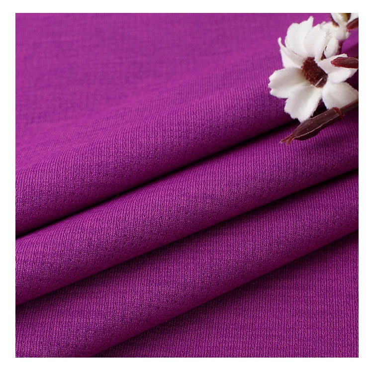 75D knitted striped cationic mesh 160g combed mesh fabric polyester elastic stage dress fabric