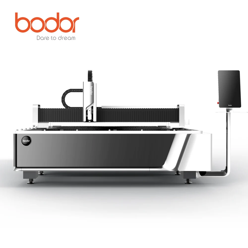 Bodor Economical  A Series Metal  Fiber Laser Cutting Machine high power laser with Mineral casting anti burning bed