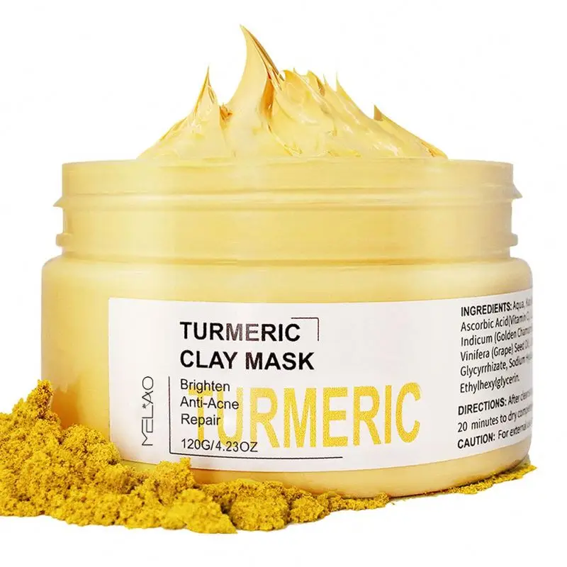 new Hot selling Private Label Natural aging anti acne Whitening Deep Repairing turmeric skin lightening cream