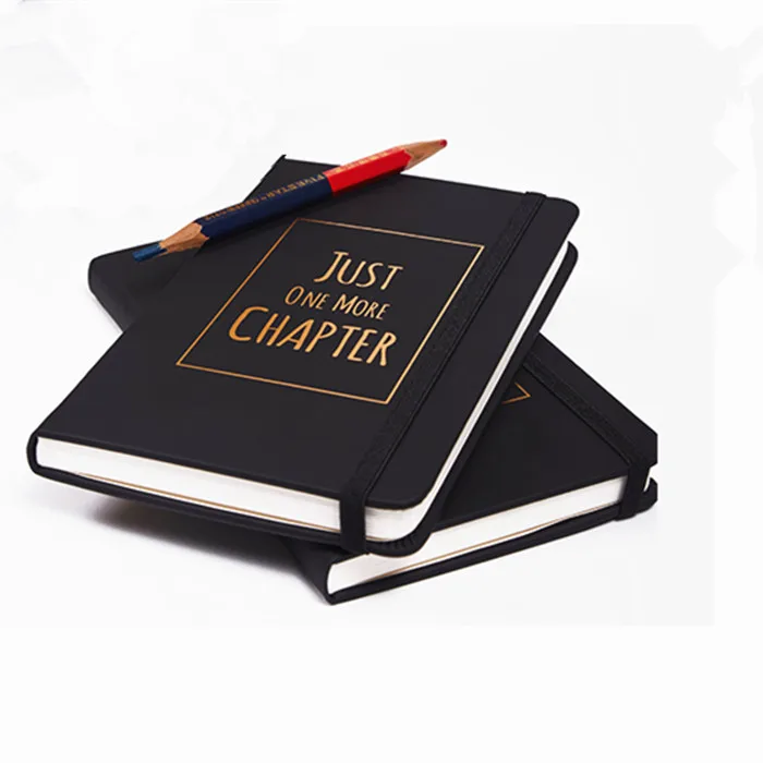 Hot Selling Custom Printing Coated Journal School Note Book Custom Logo Pu Leather Notebook