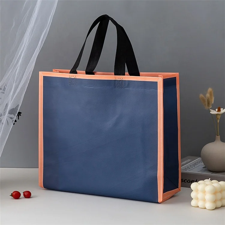 Custom nonwoven tote bags reusable shopping tote nonwoven bag non woven tote bags for shopping and groceries