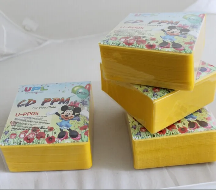 Cellophane bag with header eco-friendly polybag transparent bags