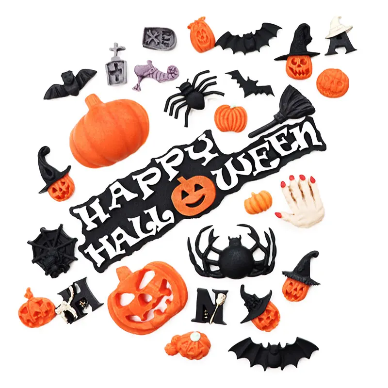 Силиконовая форма для Хэллоуина «сделай сам» конфет шоколада пудинга льда мыла помадки ручной работы