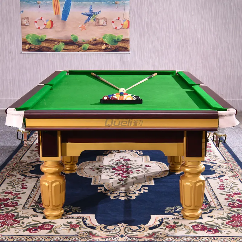 Factory direct sales price discount Chinese black eight standard billiards table