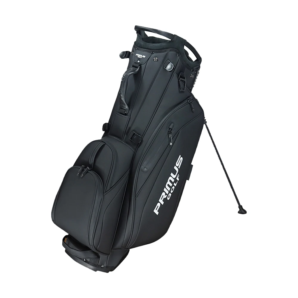 PRIMUS GOLF New design Luxury lightweight golf carry bag sunday waterproof Lowrider 2.0 Top leather golf stand bag 14 way