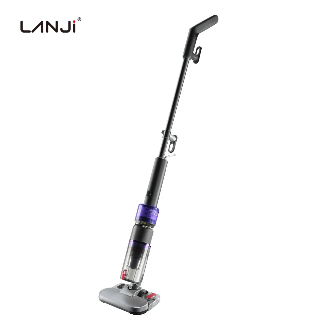 LANJI OEM SV70 AC500W Corded Portable Upright Handy Stick Vertical Vacuum Cleaner Wet and Dry Mops Home Carpet Cleaning Machine