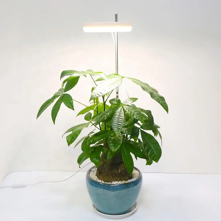 Seed Starting 12W Plug-in Pot Vertical Grow Light  LED For Indoor Plants