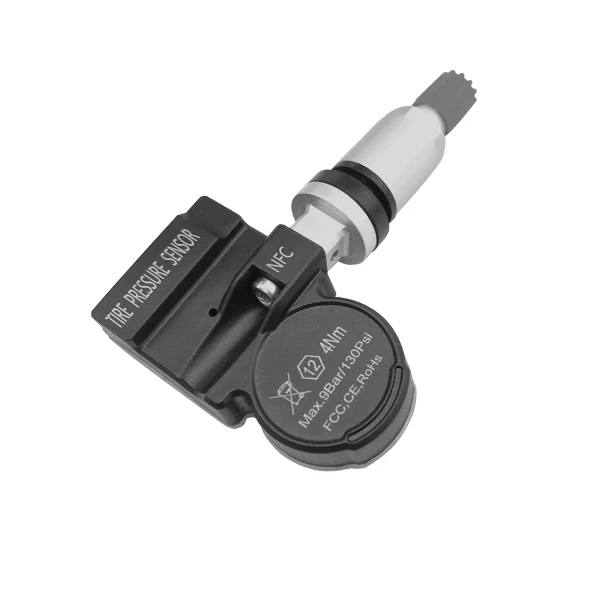 NFC TPMS Sensor Programmed by Phone App Tire Pressure Sensor 98% Vehicle Coverage 315mhz 433mhz 2 In 1 Auto Universal TPMS