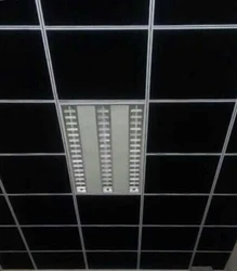 mineral fiber ceiling board with pinehole texture