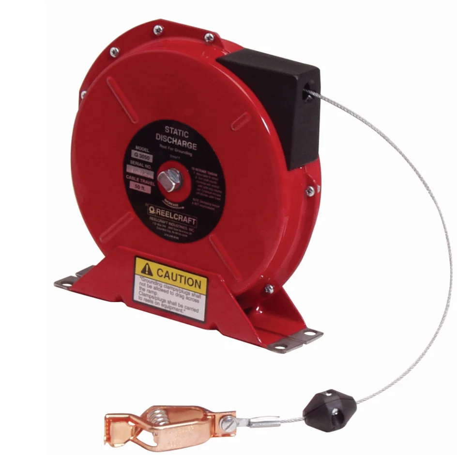 
REELCRAFT - G3050 G3050N - Static Discharge Reel Grounding Reel 