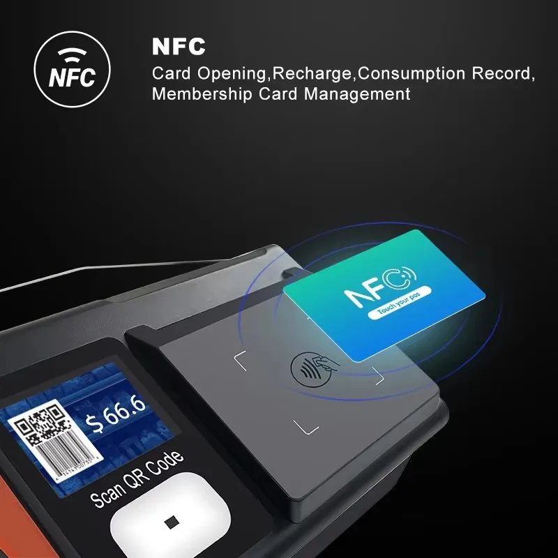 FYJ F1-T1 11' 3G+16G Android 12 Cash Register Desktop Tablet Pos Systems Terminal Touch Screen Android All in One Pos Machine