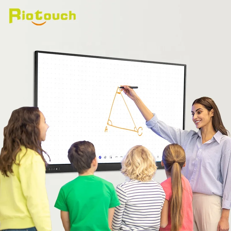 Riotouch Octa-core 2.28GHz  8GB 128GB LT65ADV311D2 Interactive Flat Panel Display Touch Screen Smart Board Promotion Prices