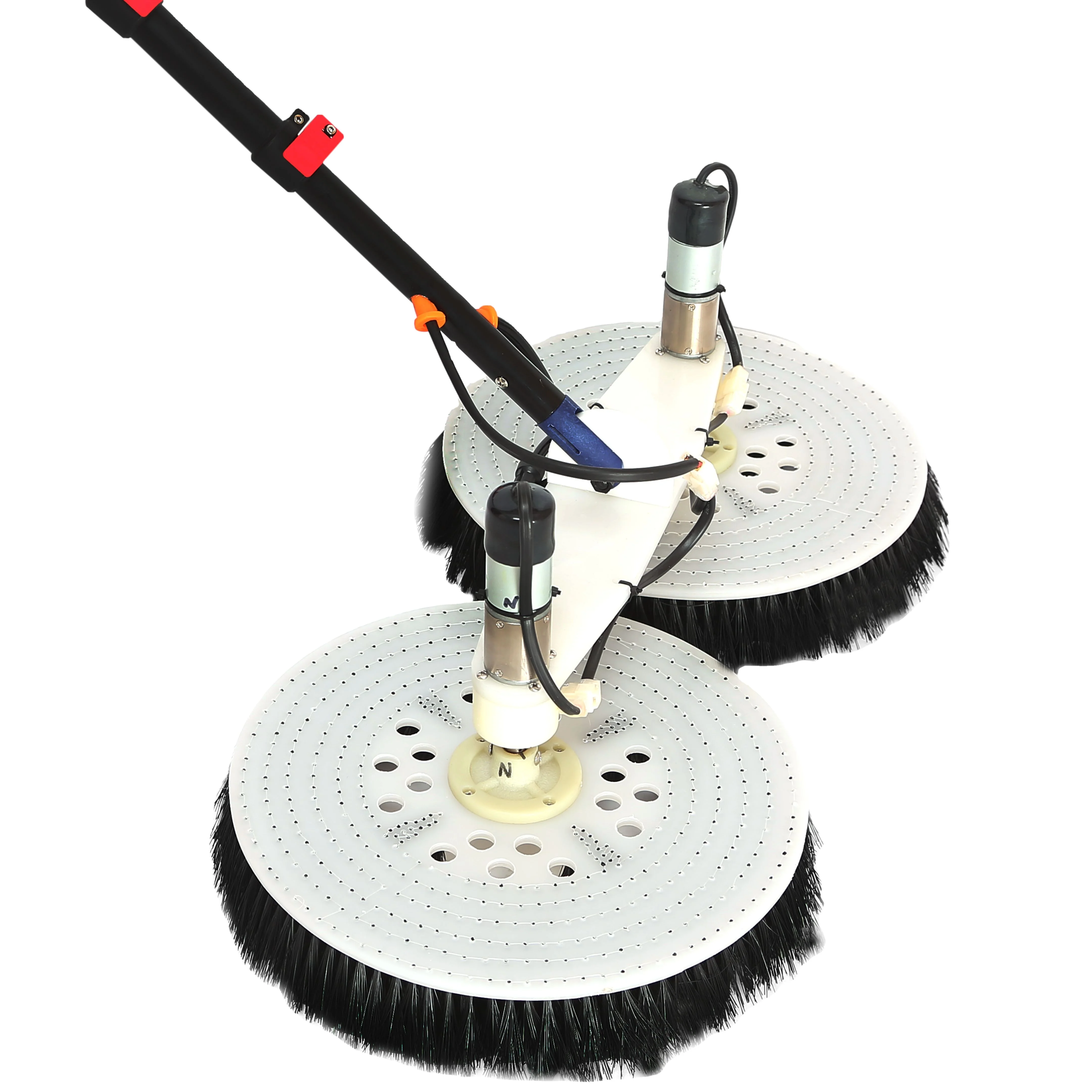 Extentool  Pv Panels Brush Rotary Brush aluminium extension pole telescopic pole for cleaning max panel