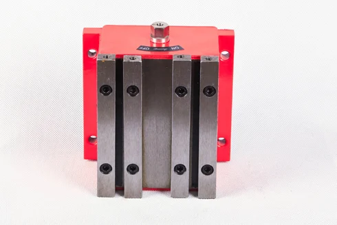 On/Off Switchable Permanent Magnetic Work Holding Block for Iron Metal Clamping