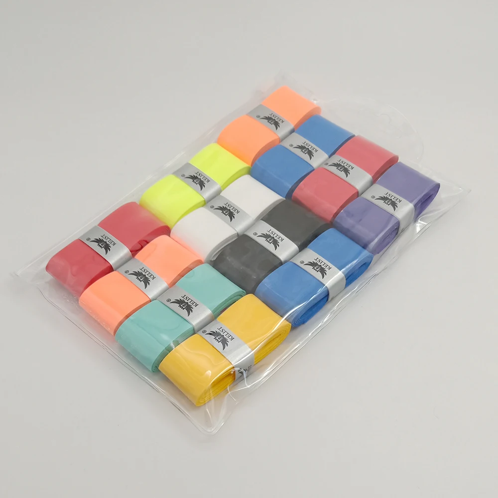 
Customized Soft Tennis Handle Protection Tape PU Grip Racket Badminton Overgrip 