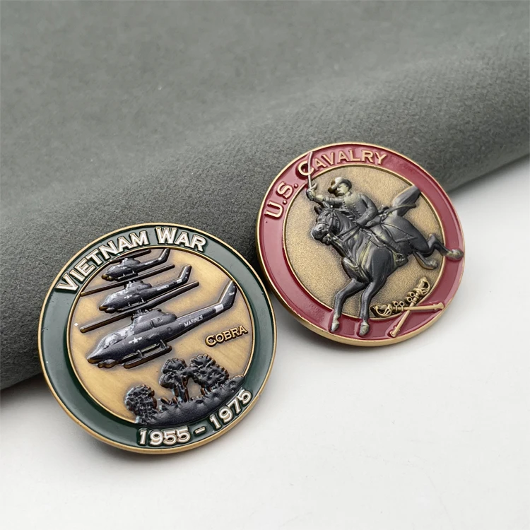 Wholesale Custom Revolutionary War Coins Metal Commemorative Coins