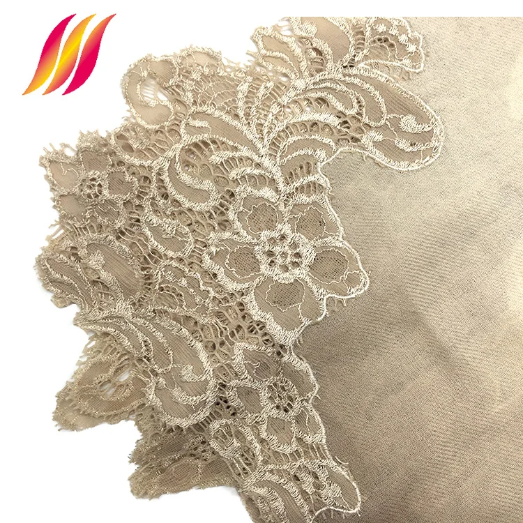 Women Fashion Wool Embroidery Scarf Solid Color with low MOQ and low price