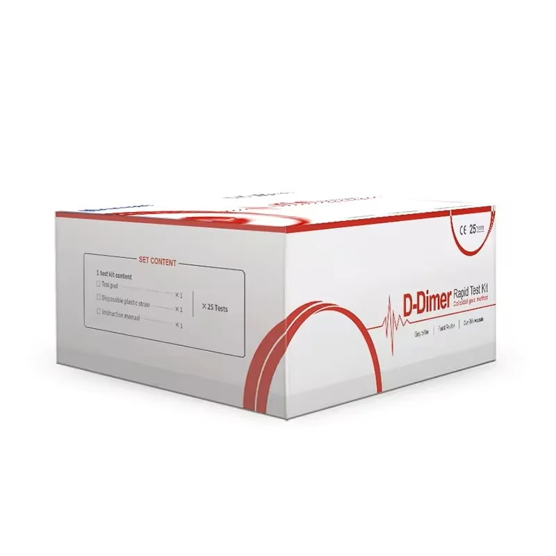 LYZ D-dimer Rapid Test Blood Typing Test Kit for D-dimer Poct Kit